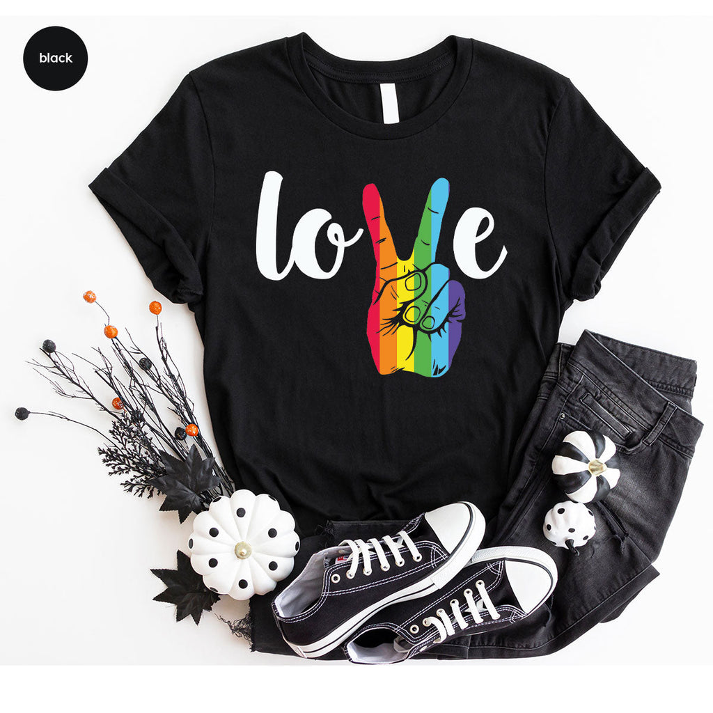 LGBT Love Shirt, Victory T-Shirt, Pride Tee, Glory product image 16
