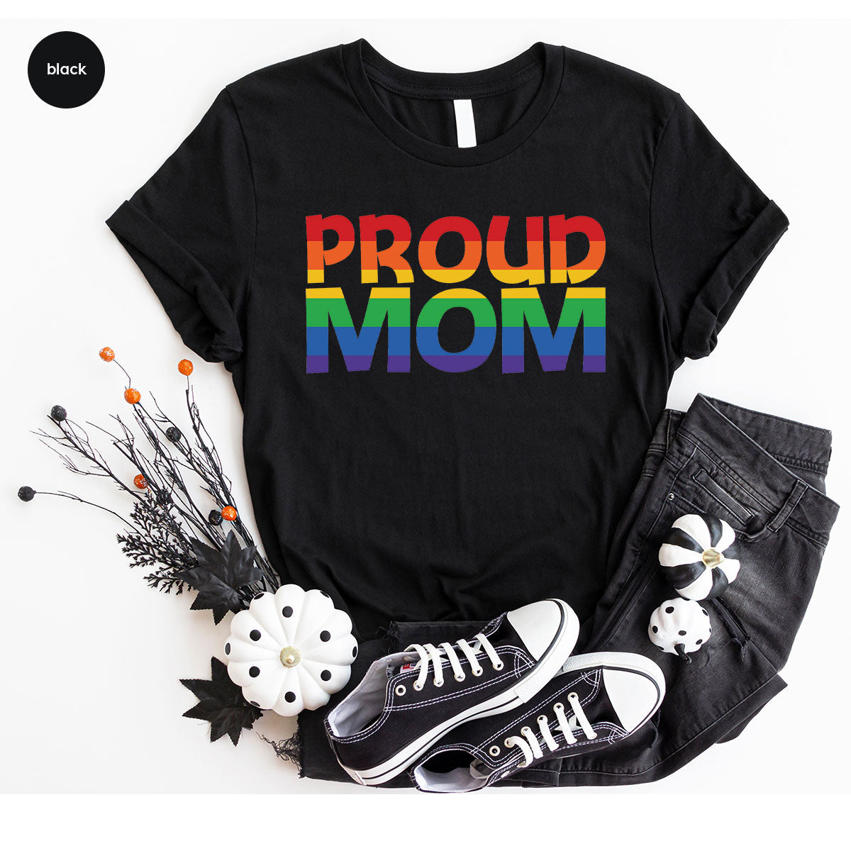 Proud Mom Shirt, LGBT T-Shirt, Tee product image 25