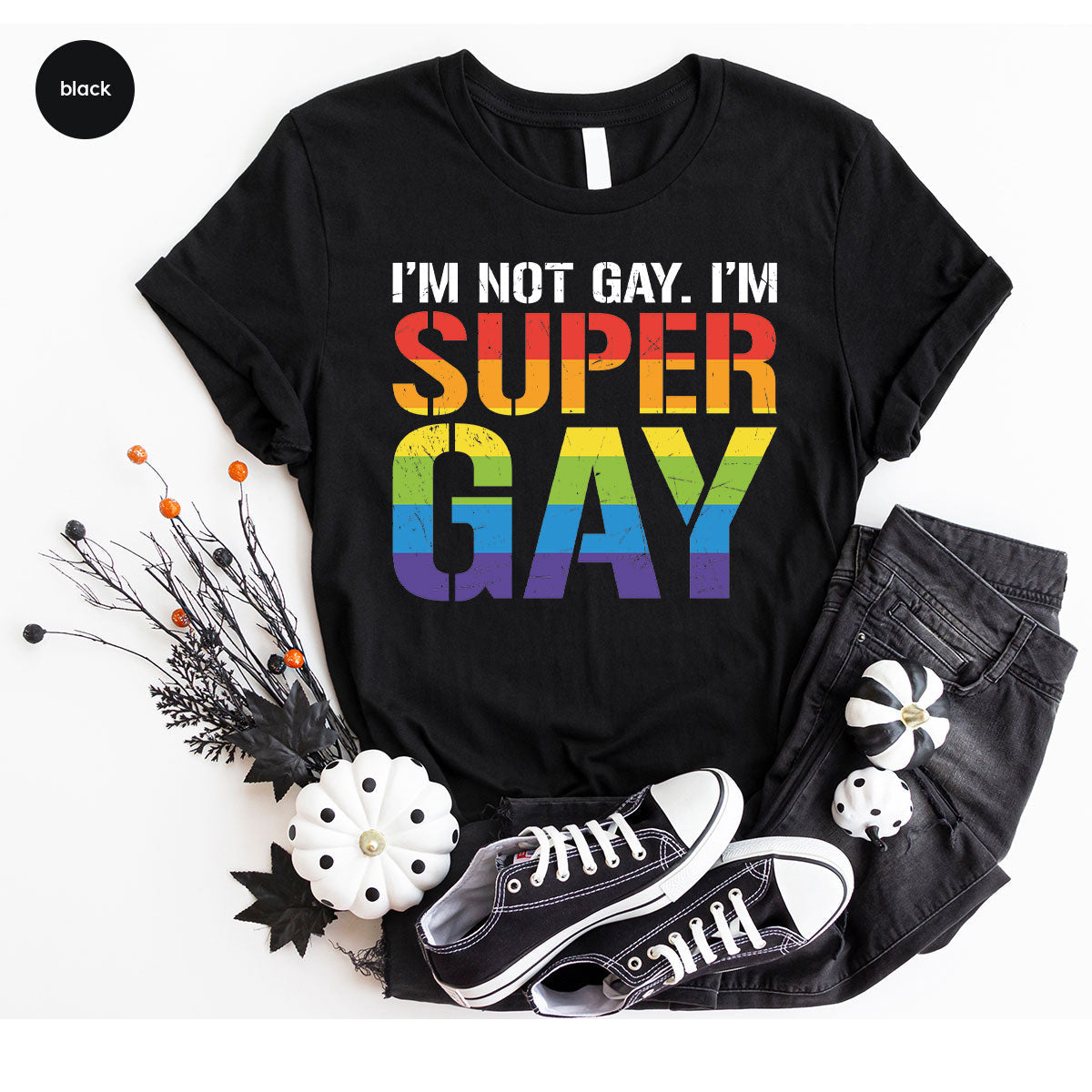 Super Gay Shirt, LGBT Power T-Shirt, Tee product image 19