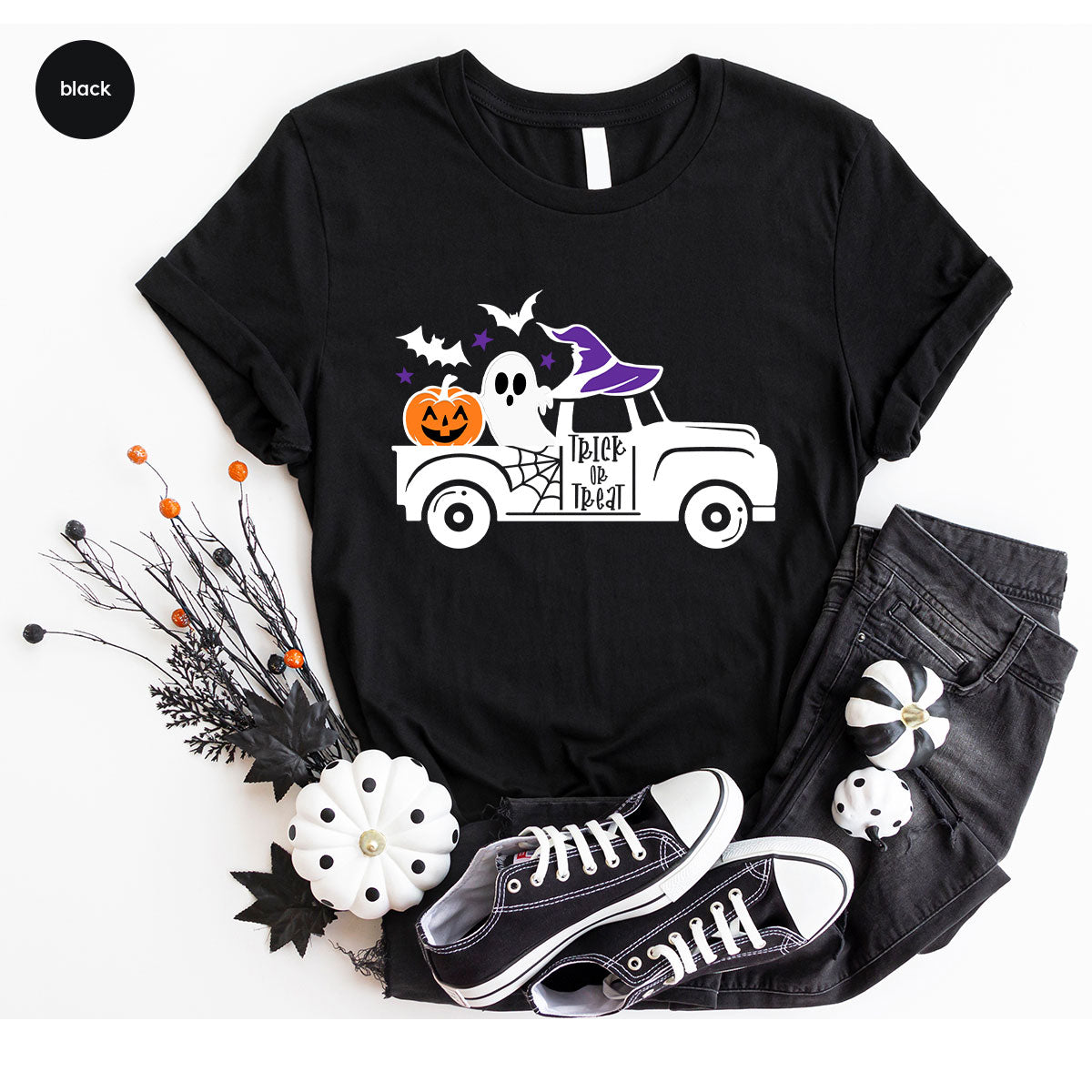 Halloween Sweatshirt, Gifts, Pumpkin Graphic Tees, Spooky product image 10