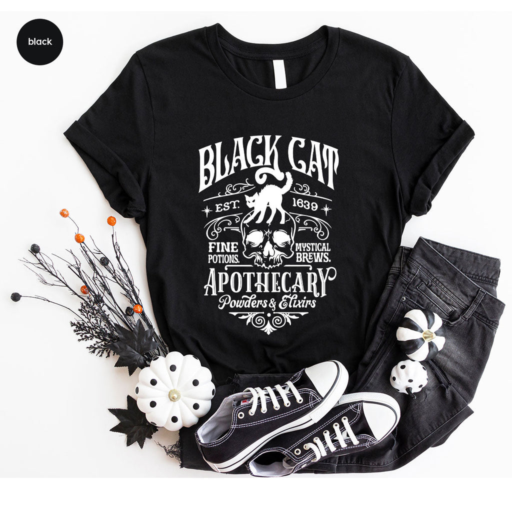 Spooky Season Gifts, Halloween Party Toddler T-Shirt, Cat product image 5