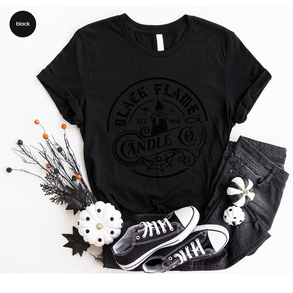 Black Flame Candle Shirt, Halloween Gifts, Hocus Pocus product image 36