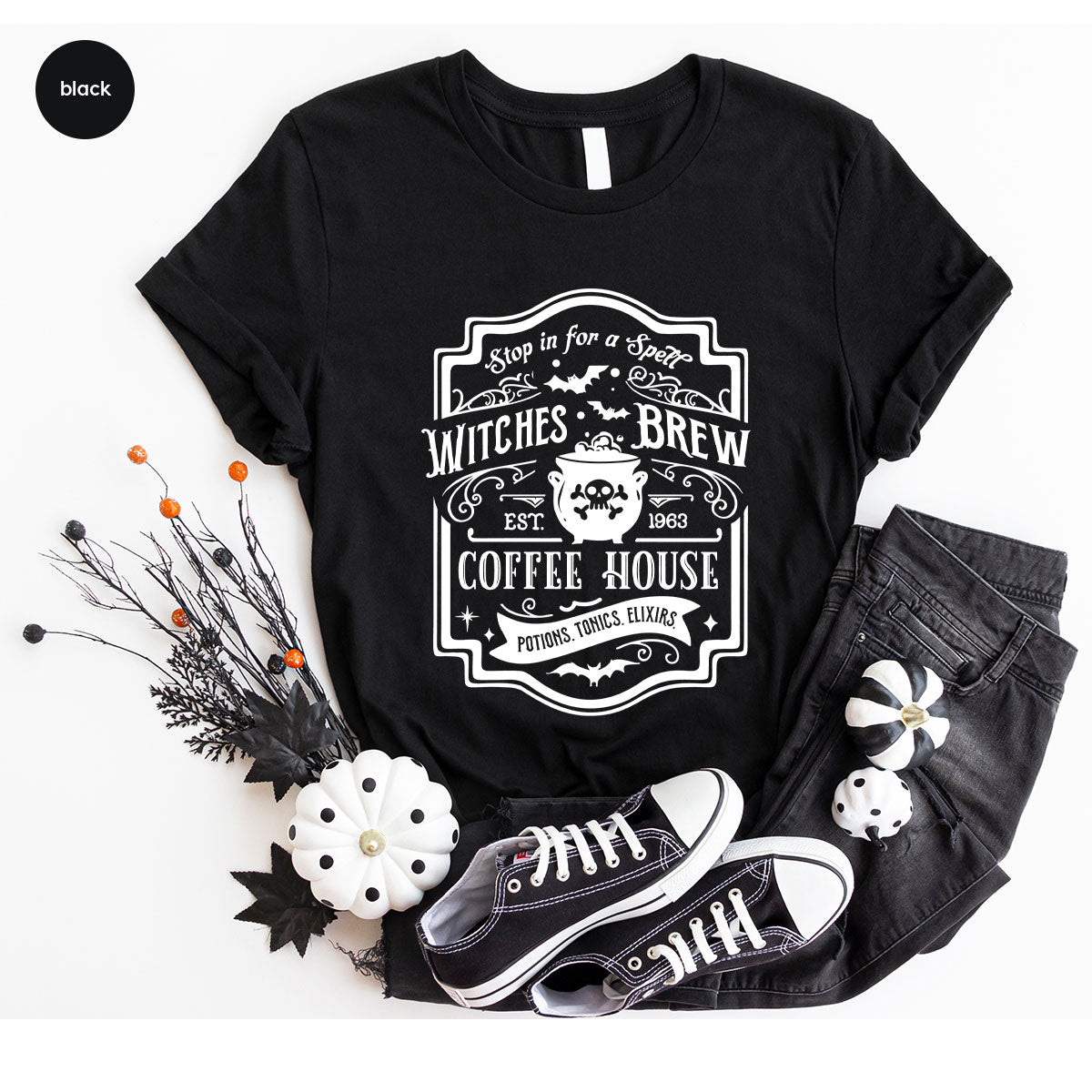 Halloween Shirt, Witchy Gifts, Spooky Season Tshirt, Spell product image 12