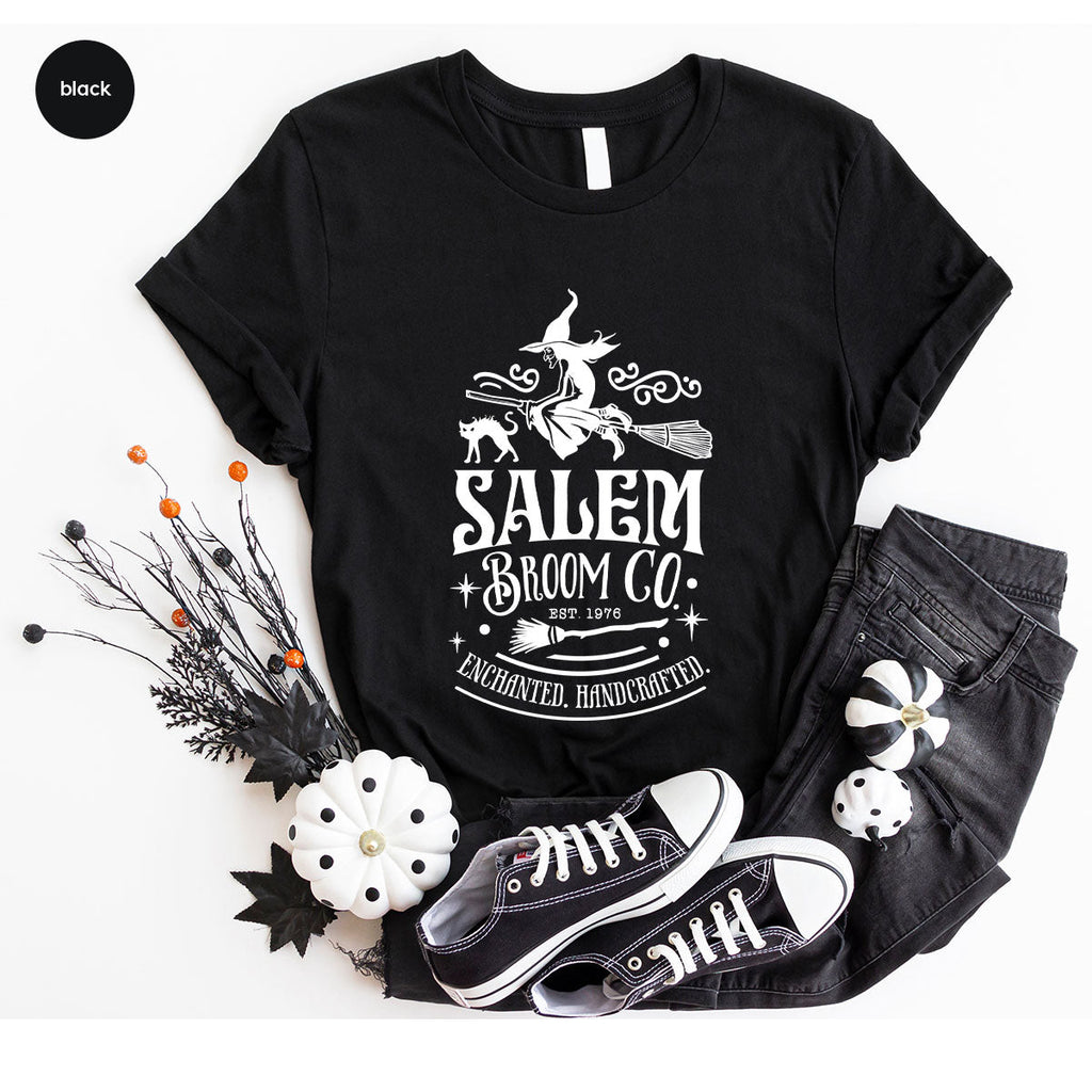 Halloween T-Shirt, Gifts, Salem Graphic Tees, Witchy Witch product image 2