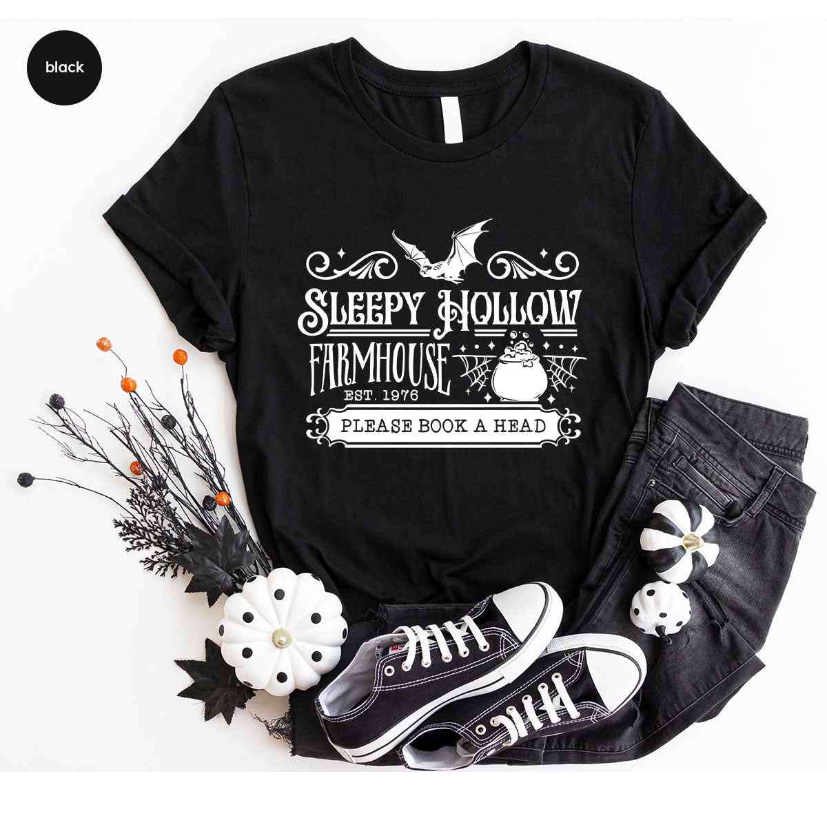 Spooky Season Clothing, Halloween Party Shirts, Farm Horror product image 12