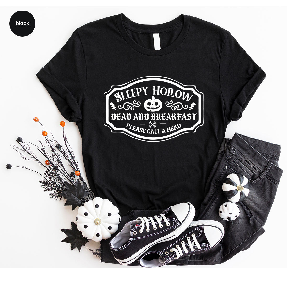 Halloween Sweatshirt, Pumpkin Graphic Tees, Funny Farmer product image 21