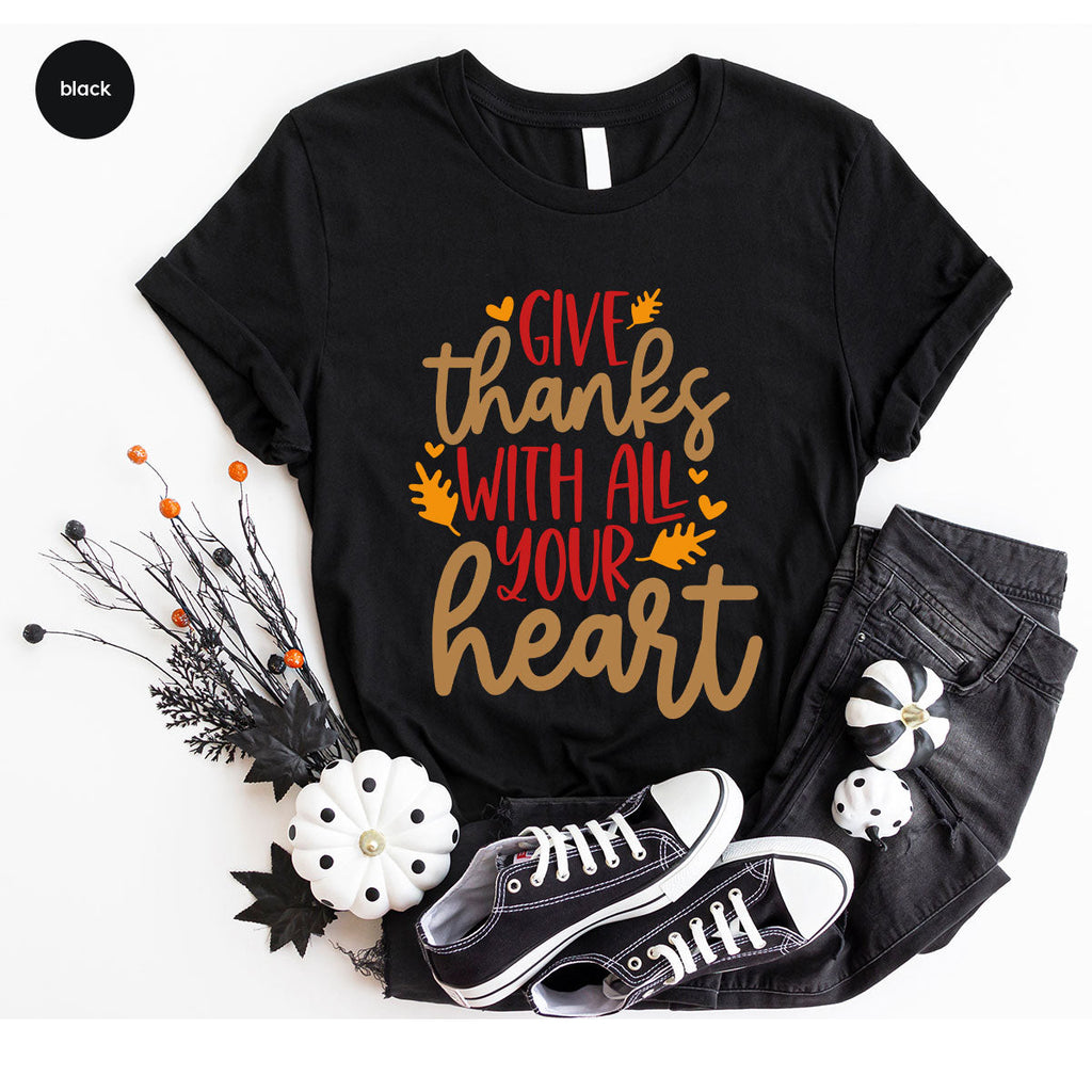 Cute Fall Clothing, Thanksgiving T-Shirt, Gift for Her product image 2