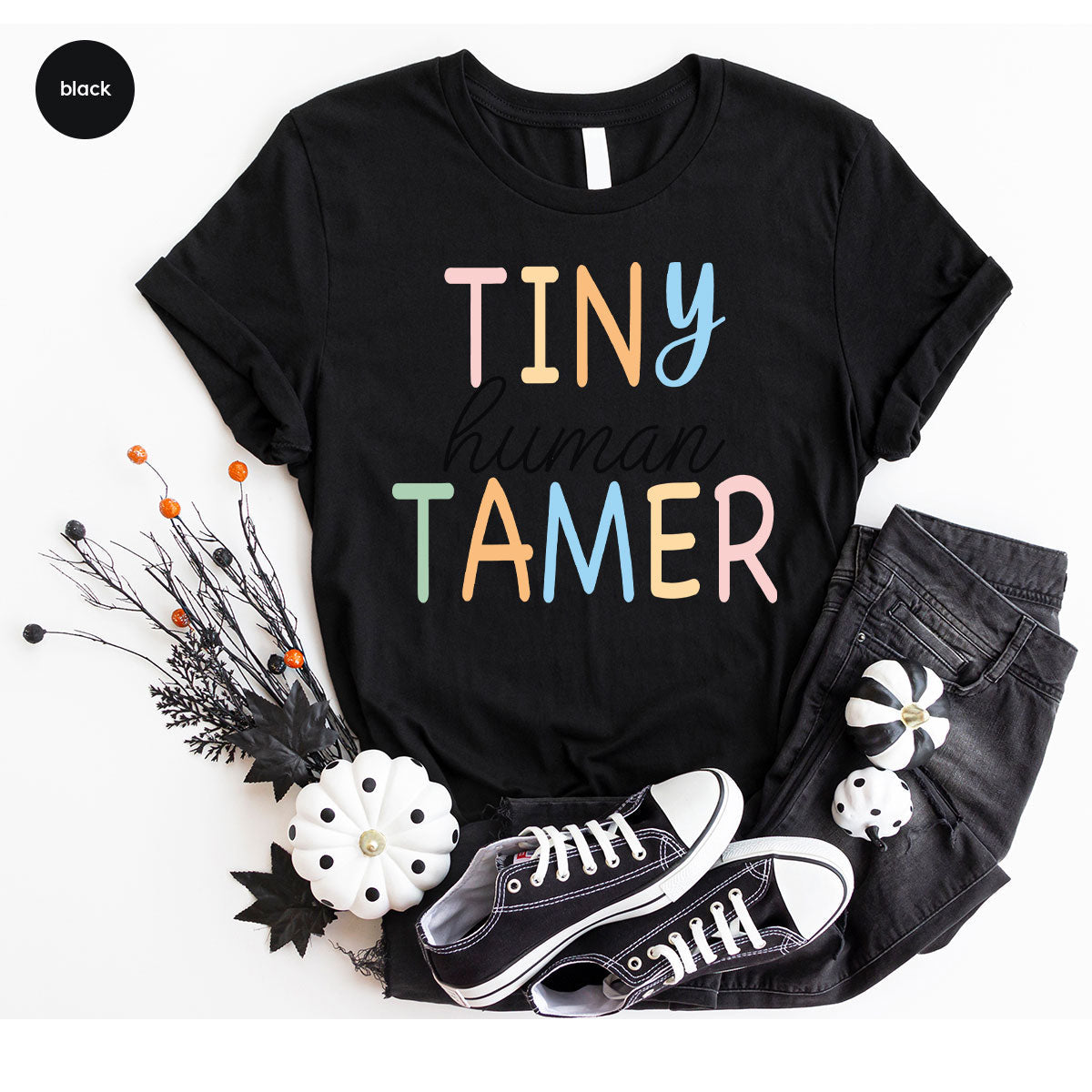 Teacher Shirt, Tiny Human Tamer, Kindergarten Preschool product image 97