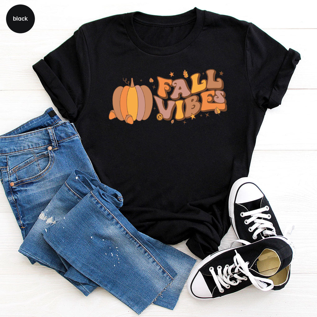 Fall Vibes Shirt, Thanksgiving 2022 T-Shirt, Tee product image 1