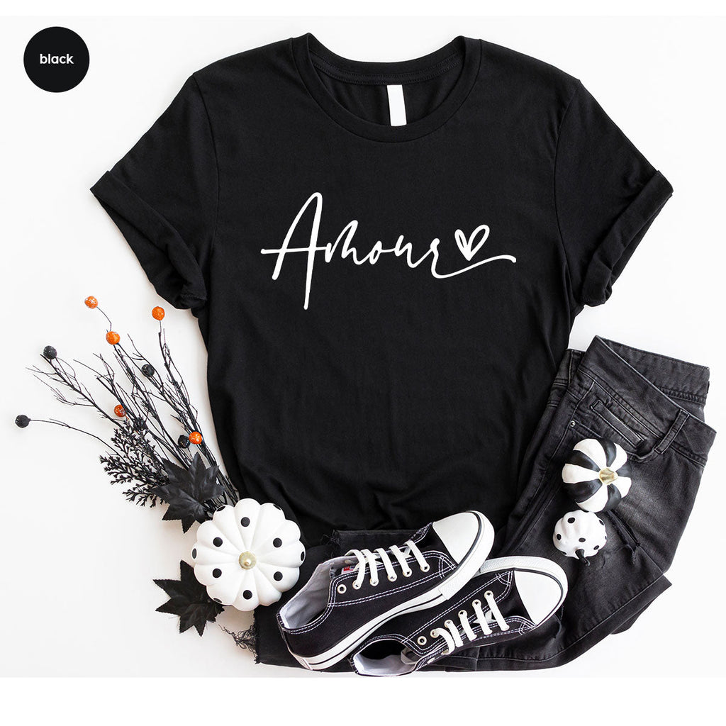 Among T-Shirt, Love Shirt, Heart Valentine's Tee product image 24