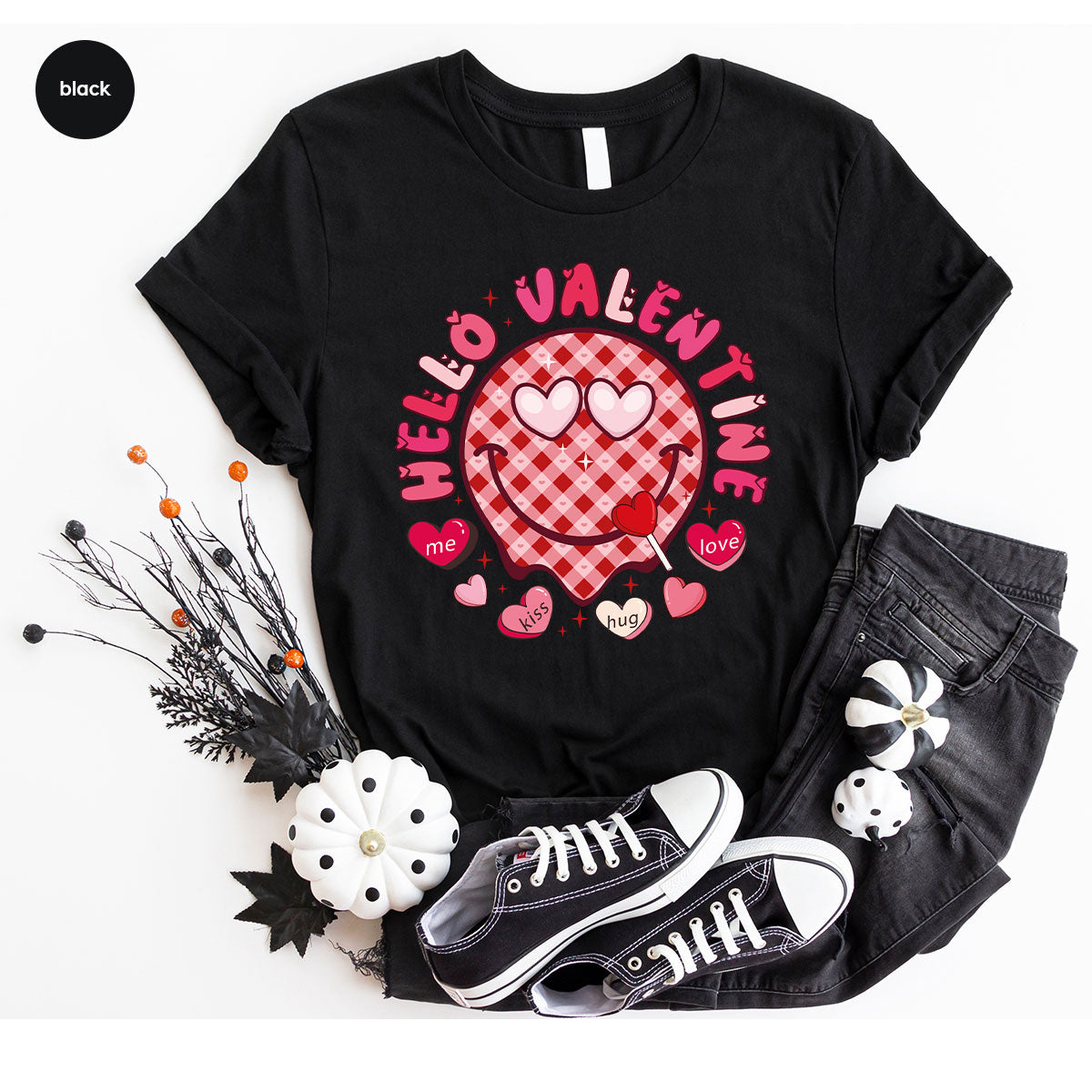 Hello Valentine Shirt, Valentine's Day Love Gift for My product image 8