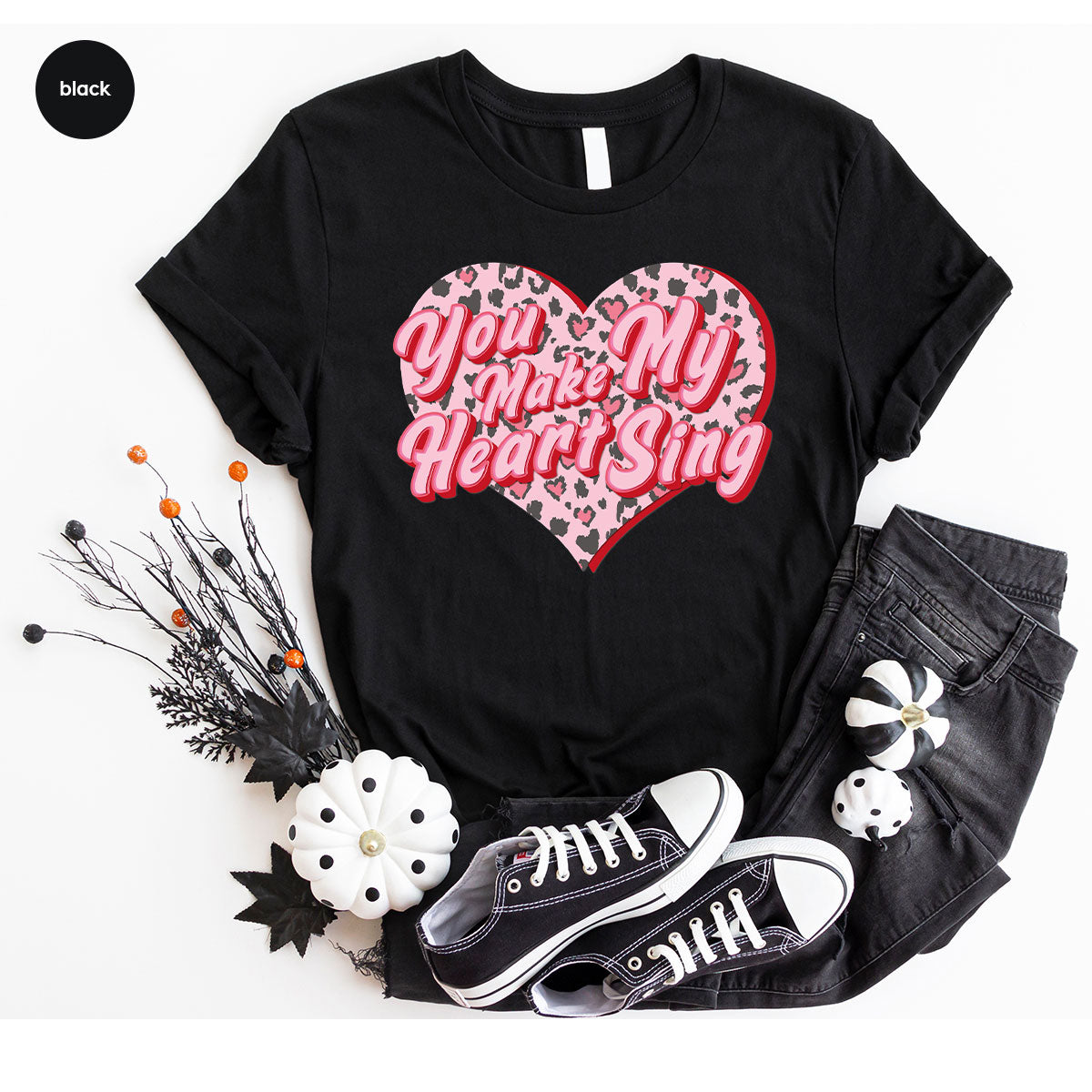 You Make My Heart Sing Shirt, Valentine's Day Romantic Gift product image 24