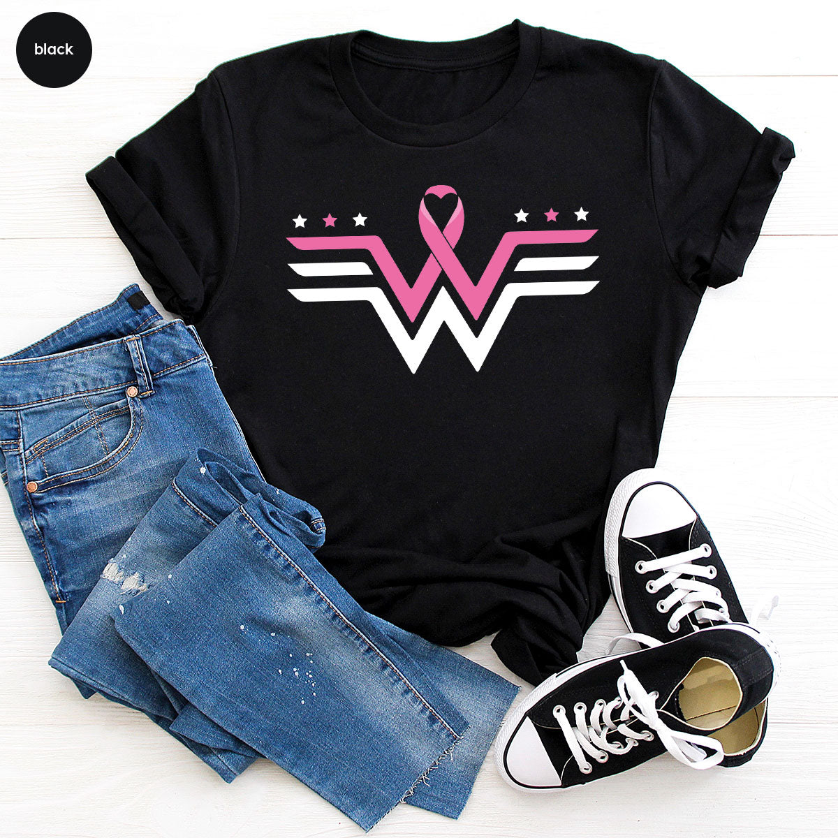 Breeast Cancer Month October Shirt, Gifts for Mom, Breast product image 5