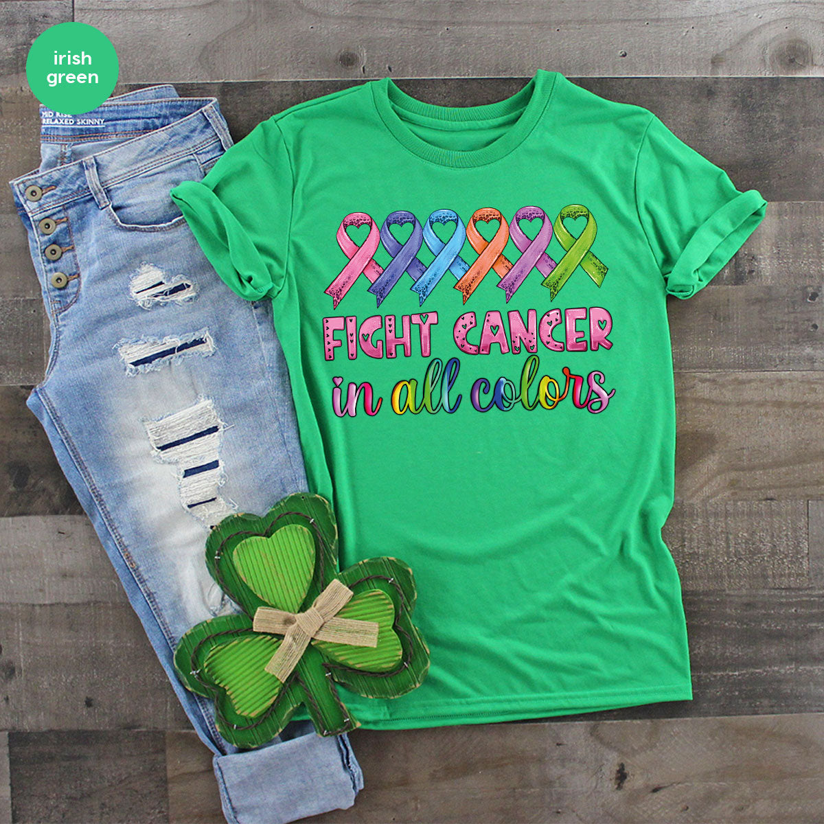 Lung Cancer Shirt, Family Support T-Shirt product image 36