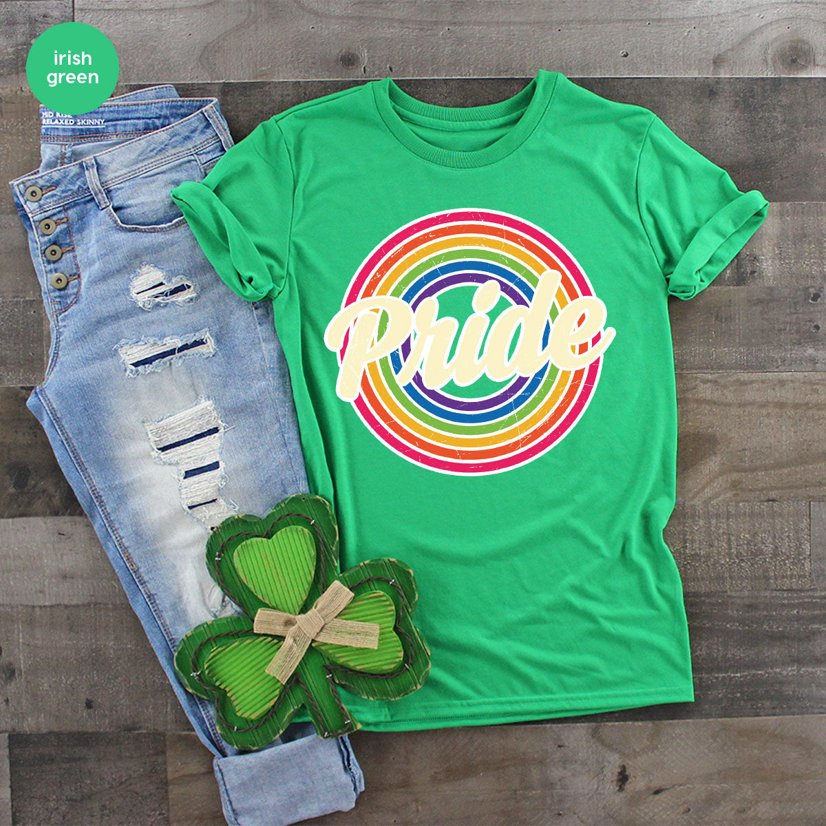 Pride Shirt, LGBT T-Shirt, Tee, Rainbow Graphic product image 36