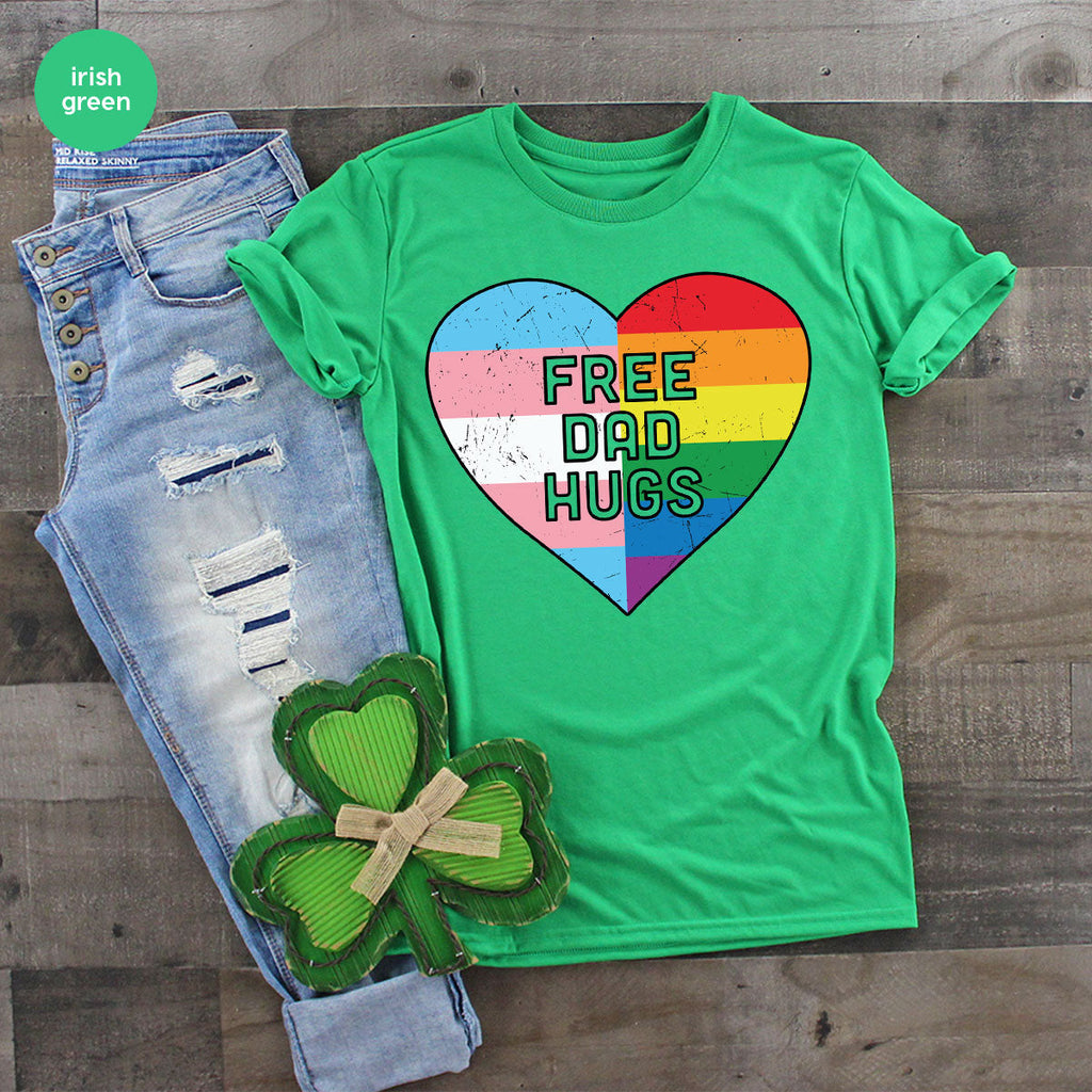 Free Dad Hugs Shirt, LGBT Pride T-Shirt product image 39