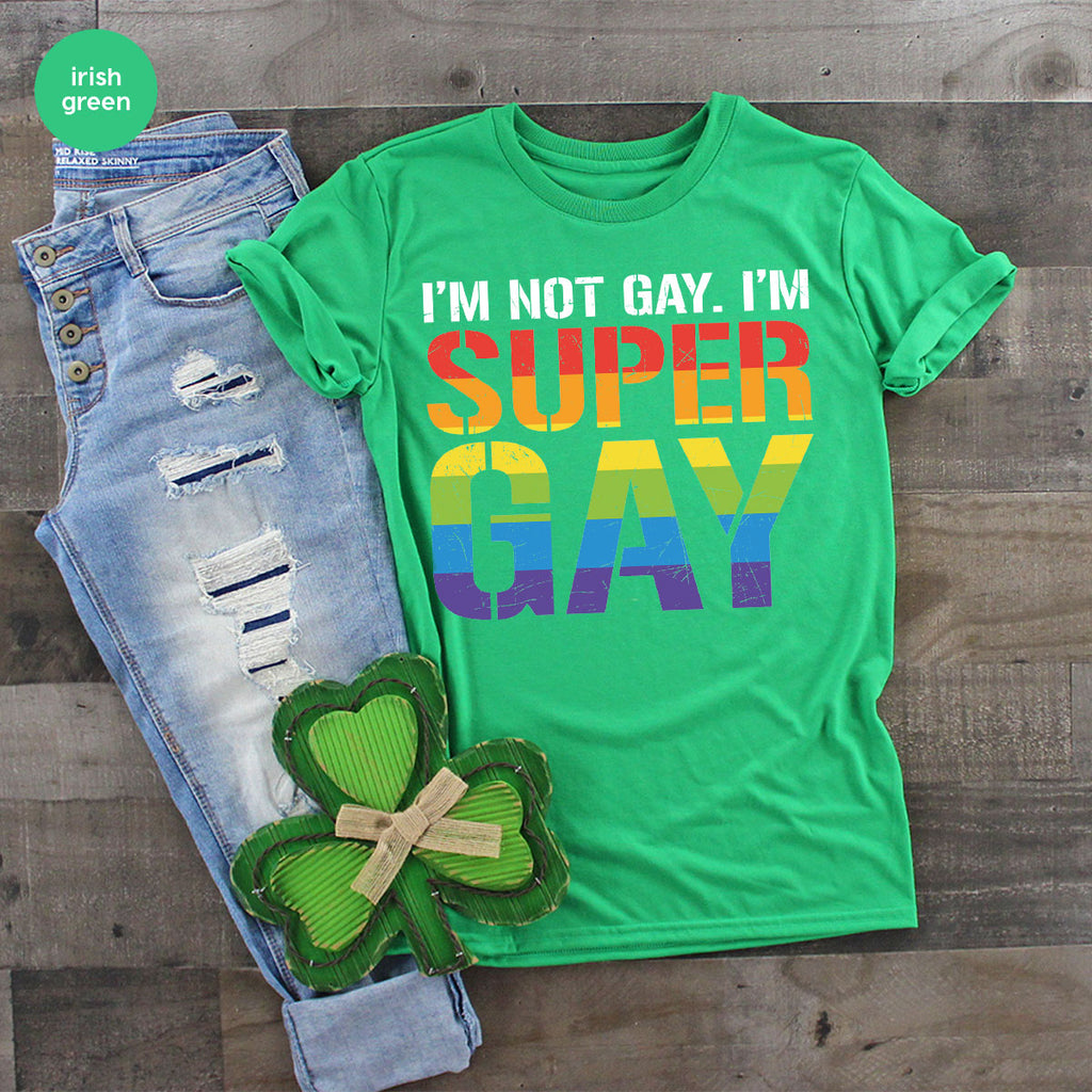 Super Gay Shirt, LGBT Power T-Shirt, Tee product image 33