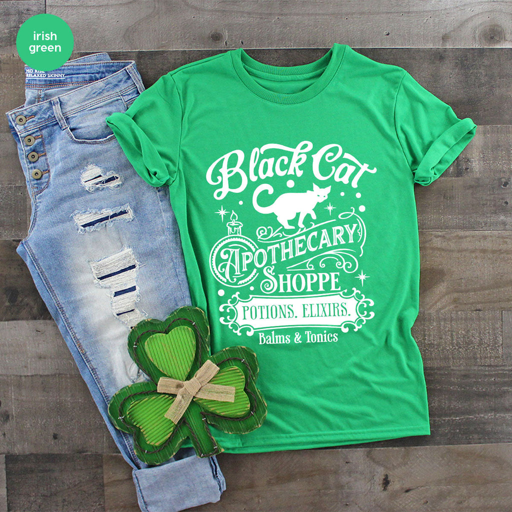 Halloween Party T-Shirt, Spooky Sweatshirt, Gifts, Cat product image 15
