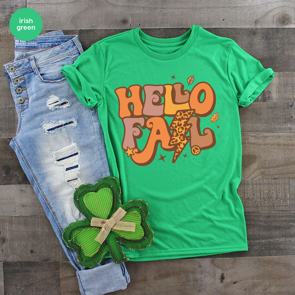 Hello Fall Shirt, Halloween T-Shirt, 2022 Hoodie, Long product image 22