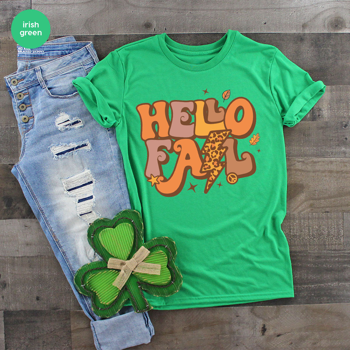 Hello Fall Shirt, Halloween T-Shirt, 2022 Hoodie, Long product image 22