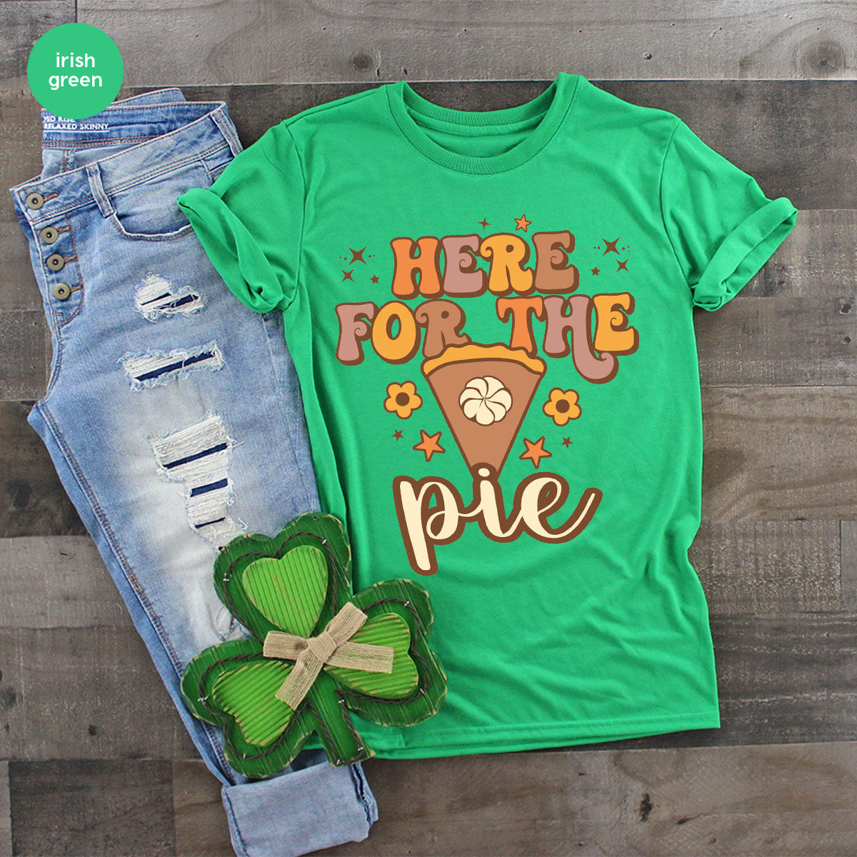 Here For The Pie Shirt, Funny Halloween Cute Hoodie and product image 22