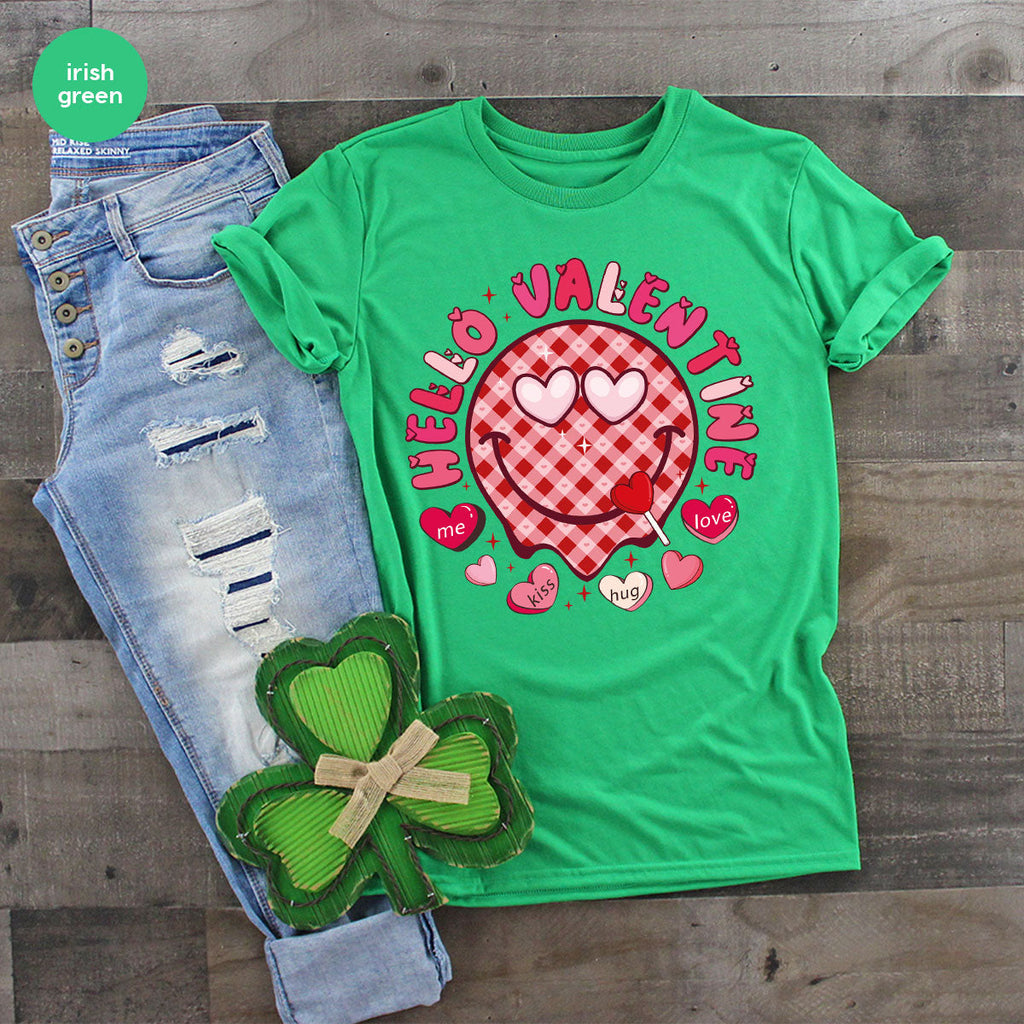 Hello Valentine Shirt, Valentine's Day Love Gift for My product image 22