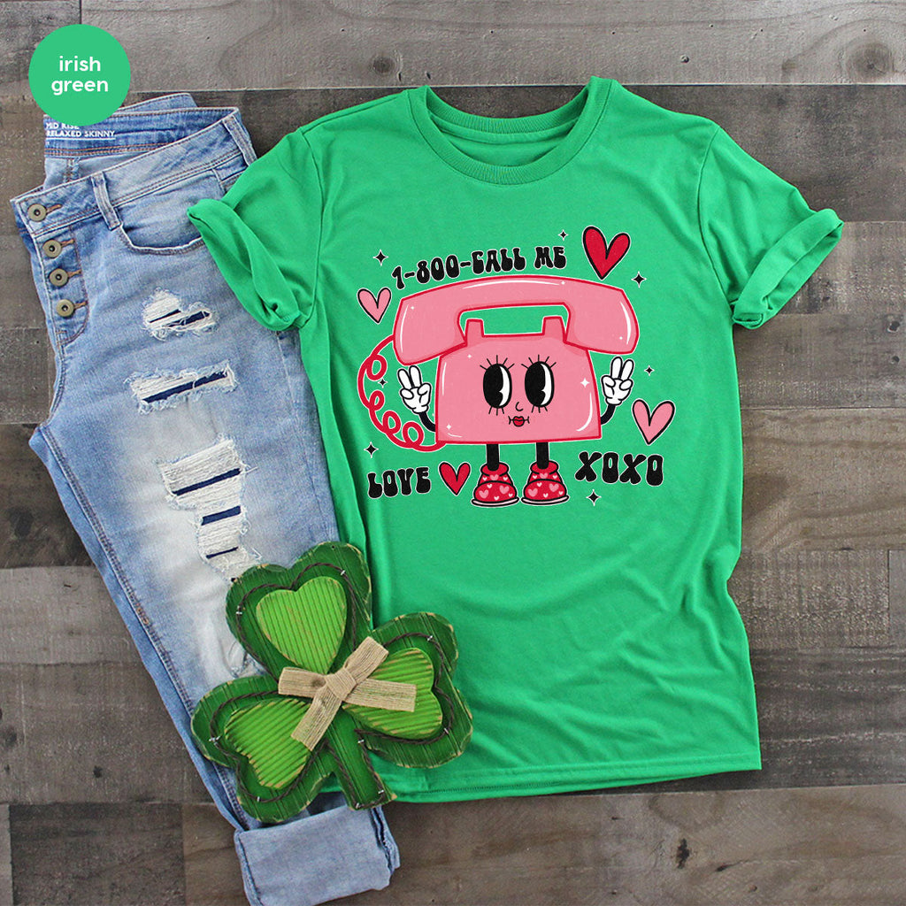 Call Me Lover Shirt, Funny Valentine's Day Cute Love T-Shirt product image 38