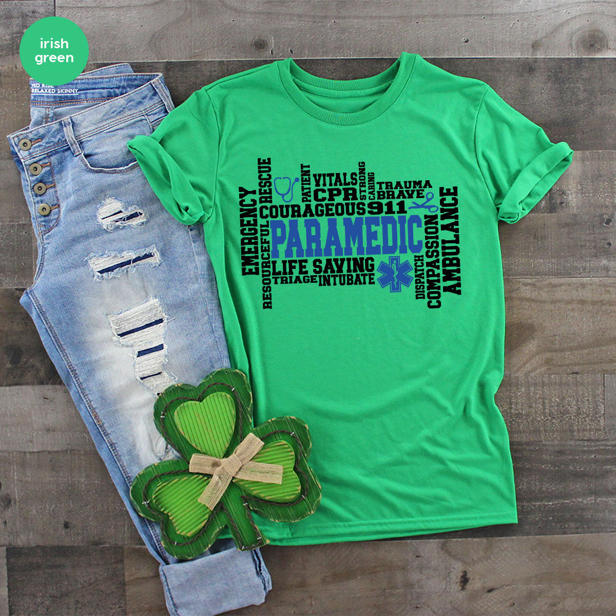 Paramedic T-Shirt, Ambulance Shirt, Life Saver Gift For product image 33