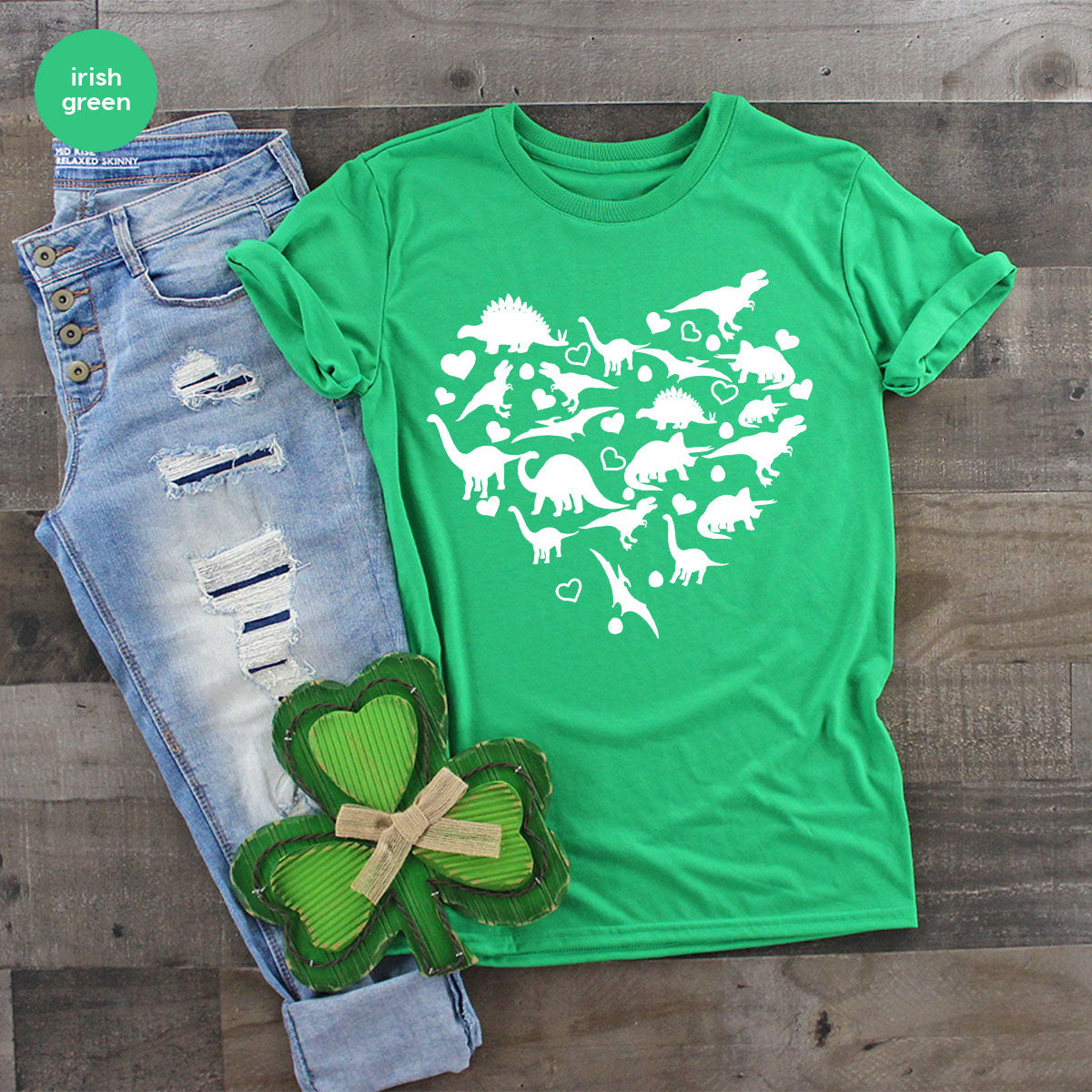Dinosaur Shirt, Valentine T-Shirt, 2023 Gift product image 32