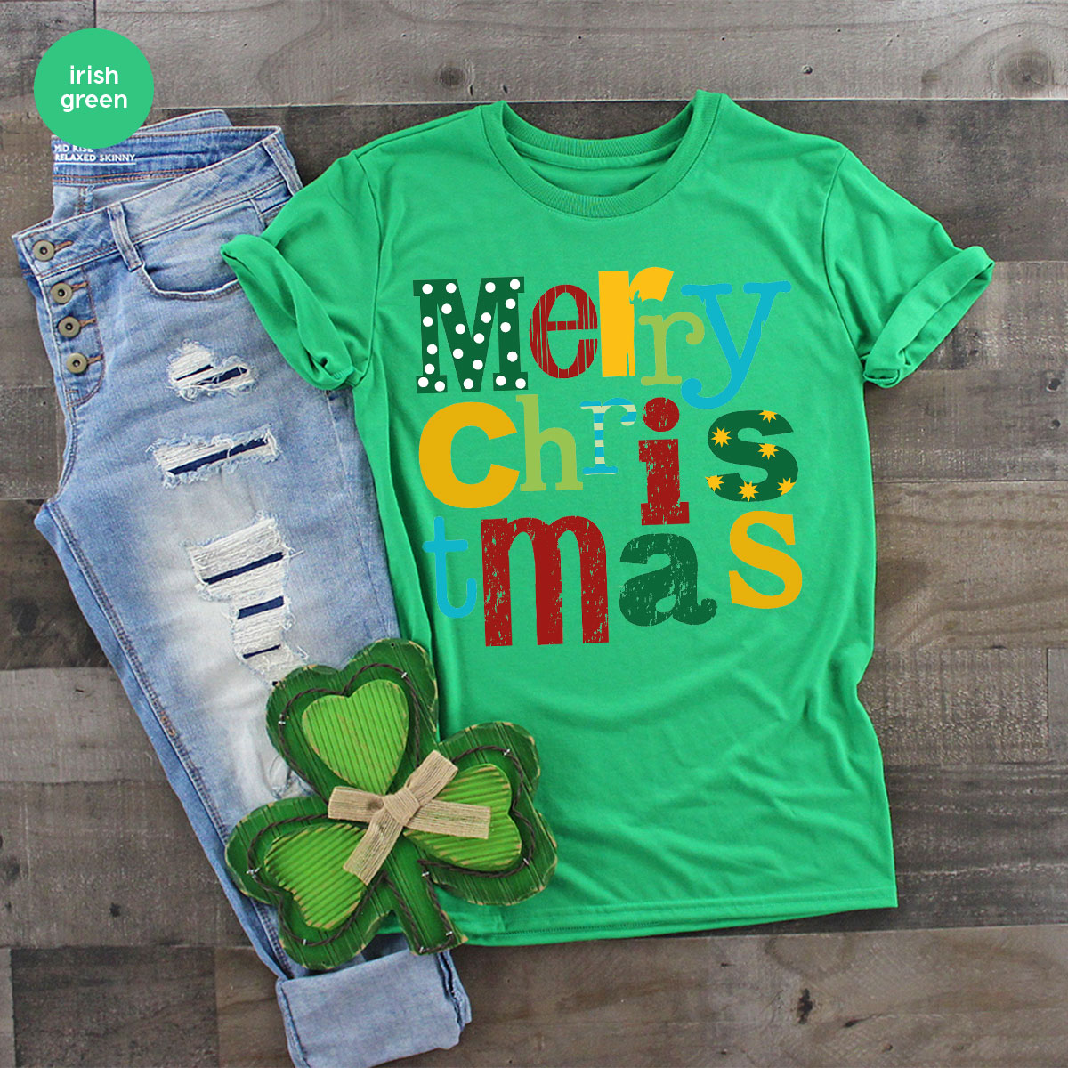 Merry Christmas Shirt, Family 2023 Tee, Xmas T-Shirt product image 12