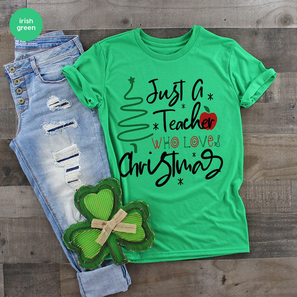 2023 Christmas Love Shirt, Just A Teach Who Loves Tee, Xmas product image 22