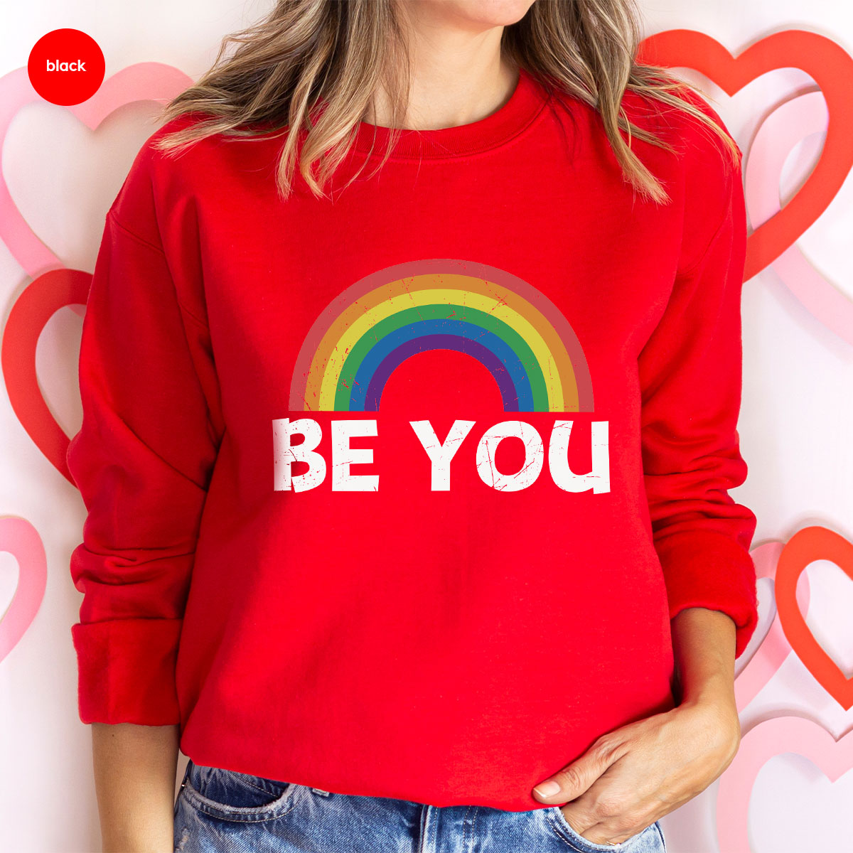 Rainbow T-Shirt, Be You Shirt, LGBT Pride product image 46