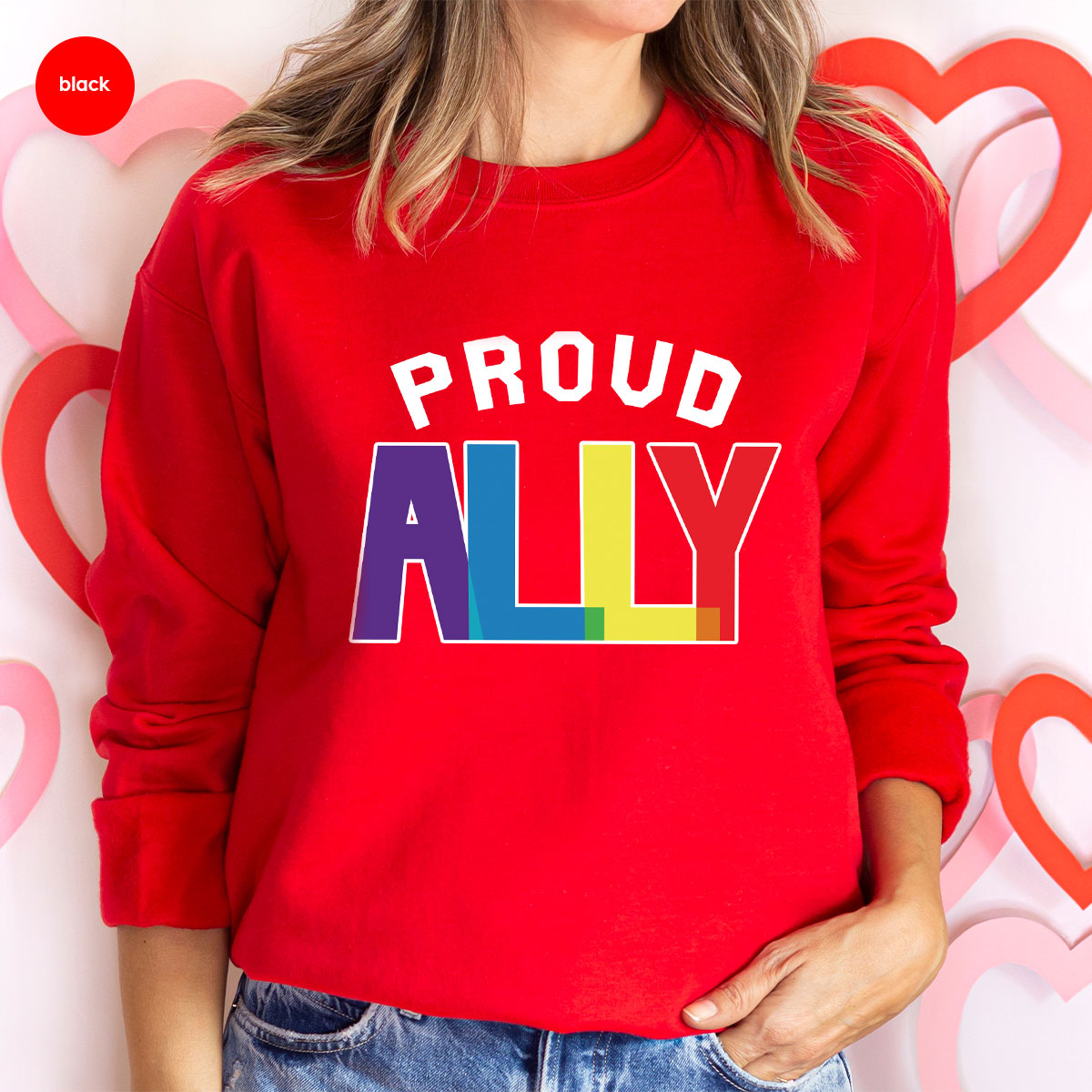Proud Ally Shirt, LGBT T-Shirt, Tee product image 52