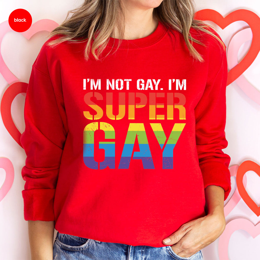 Super Gay Shirt, LGBT Power T-Shirt, Tee product image 46