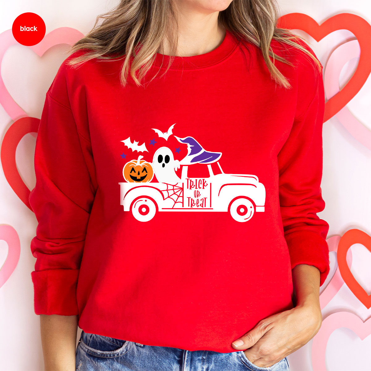 Halloween Sweatshirt, Gifts, Pumpkin Graphic Tees, Spooky product image 52