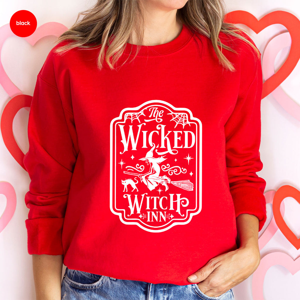 Witch Crewneck Sweatshirt, Halloween Shirts for Women product image 39