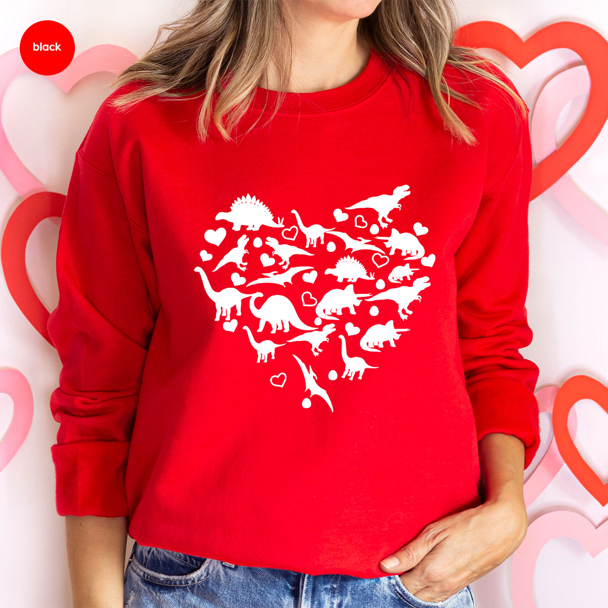 Dinosaur Shirt, Valentine T-Shirt, 2023 Gift product image 46