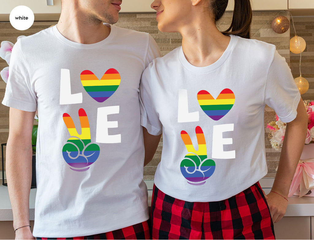 LGBT Love Shirt, Rainbow Glory T-Shirt, Pride Tee product image 53
