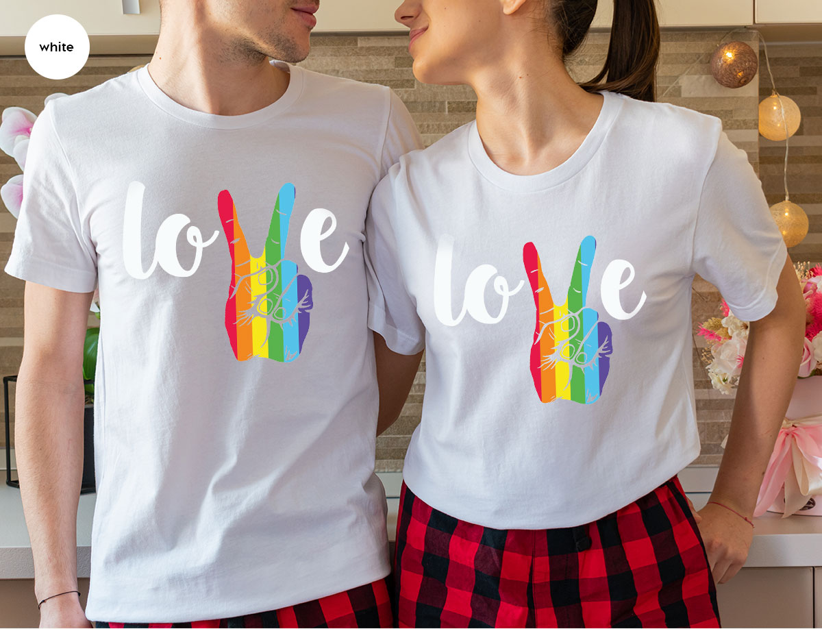 LGBT Love Shirt, Victory T-Shirt, Pride Tee, Glory product image 44