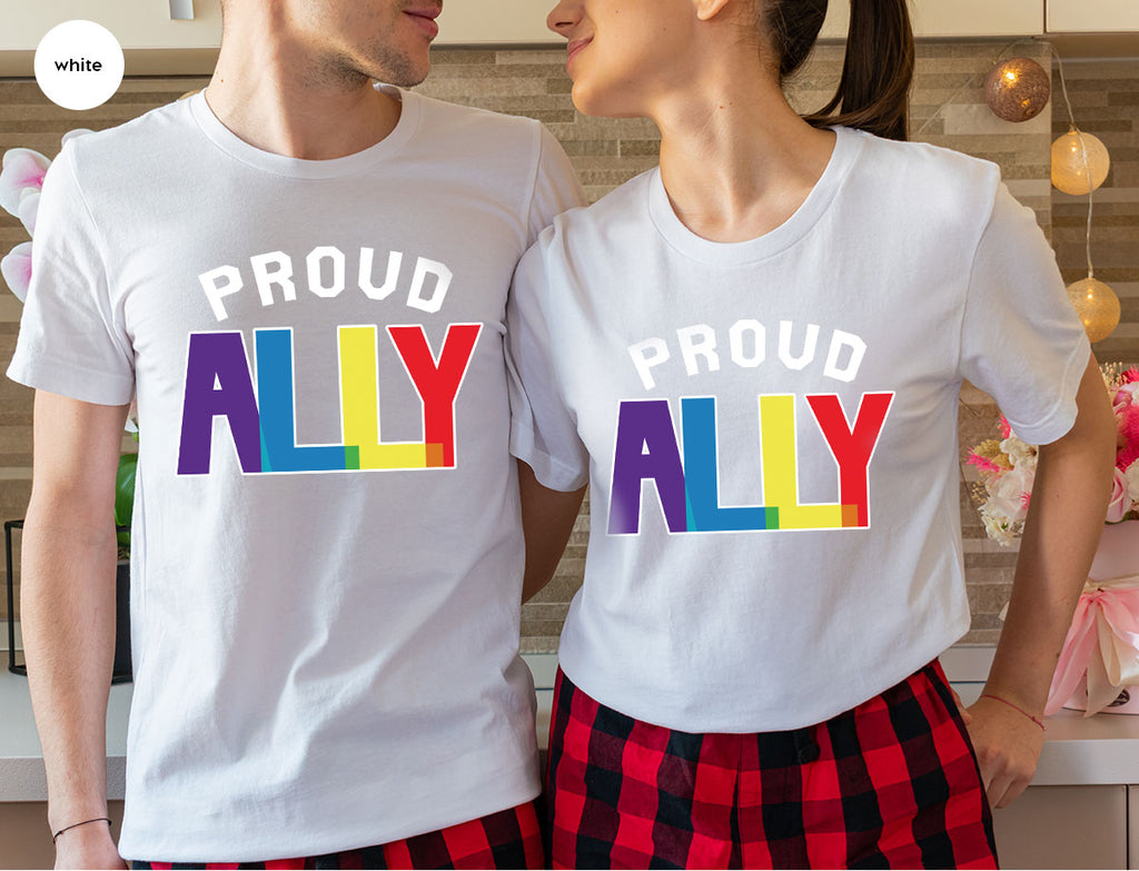 Proud Ally Shirt, LGBT T-Shirt, Tee product image 53