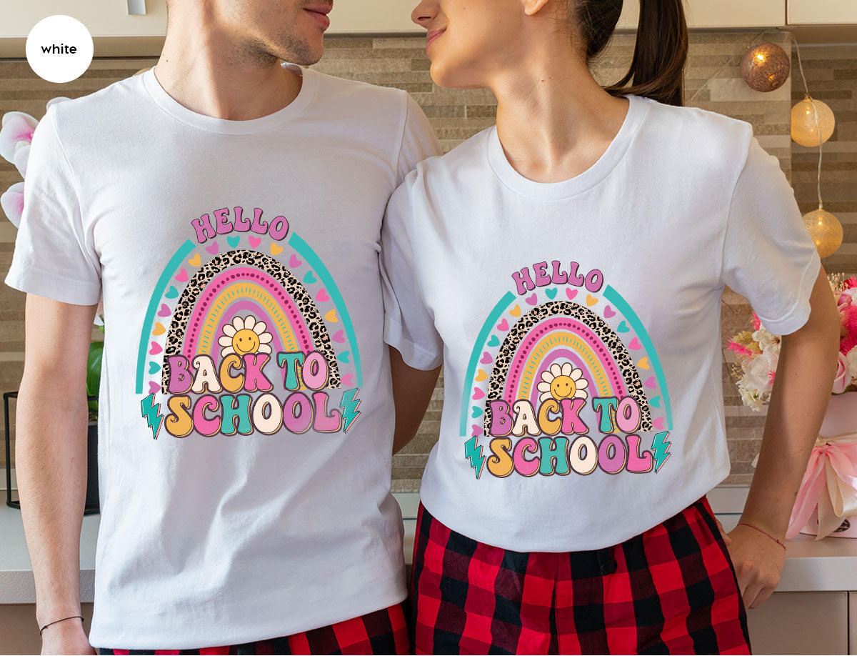 Inspirational Teacher Shirt, First Day Of School Clothing product image 3