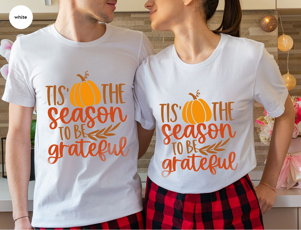Fall T-Shirt, Autumn Crewneck Sweatshirt, Thanksgiving product image 114
