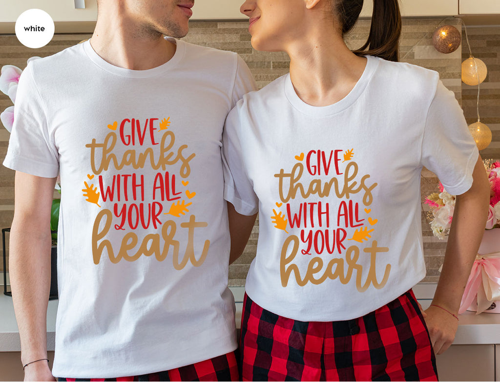 Cute Fall Clothing, Thanksgiving T-Shirt, Gift for Her product image 13