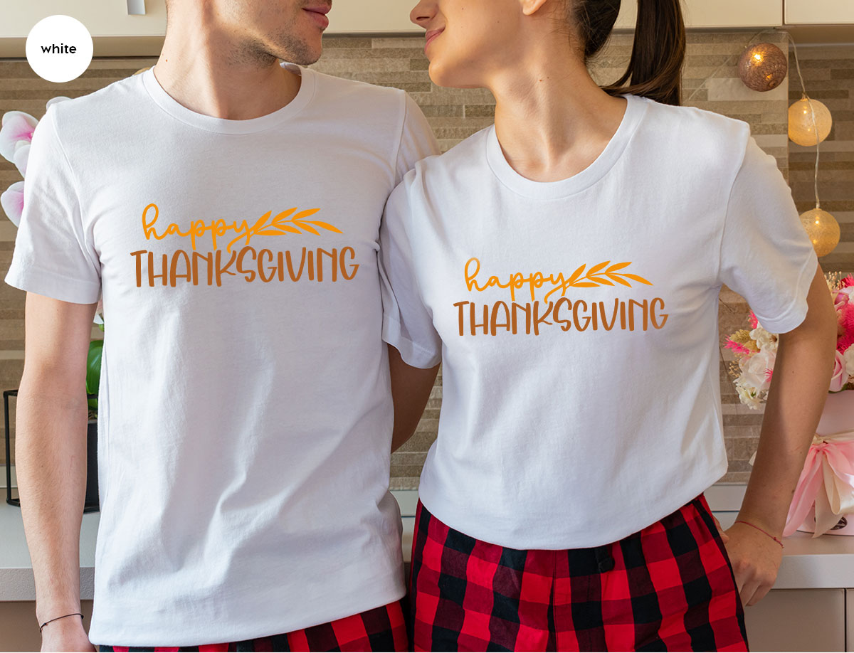 Happy Thanksgiving Shirt, Fall Crewneck Sweatshirt, Family product image 53