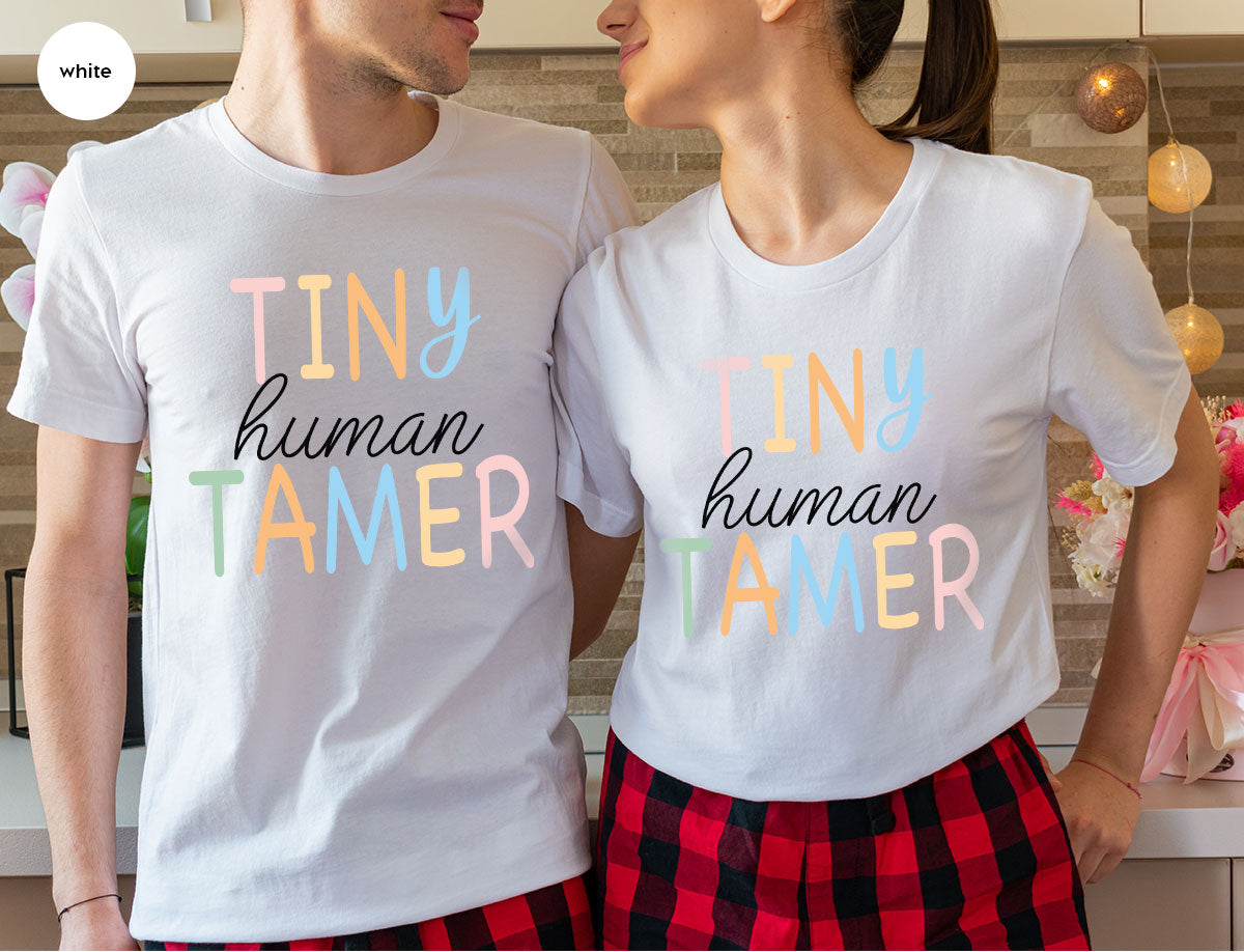 Teacher Shirt, Tiny Human Tamer, Kindergarten Preschool product image 131