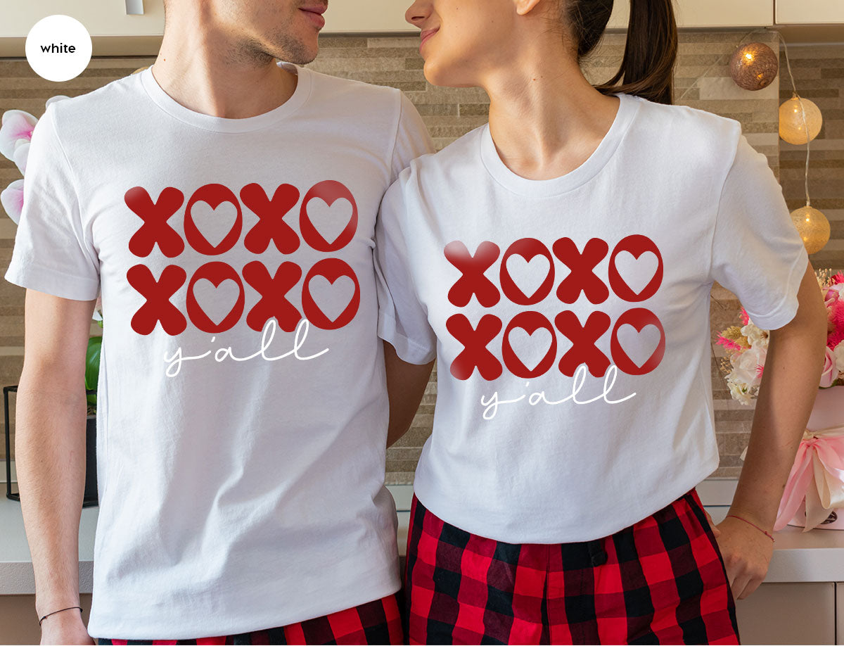 XOXO Shirt, Love Valentine's Day T-Shirt, Couple Match product image 49