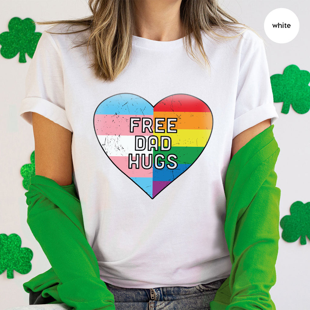Free Dad Hugs Shirt, LGBT Pride T-Shirt product image 54
