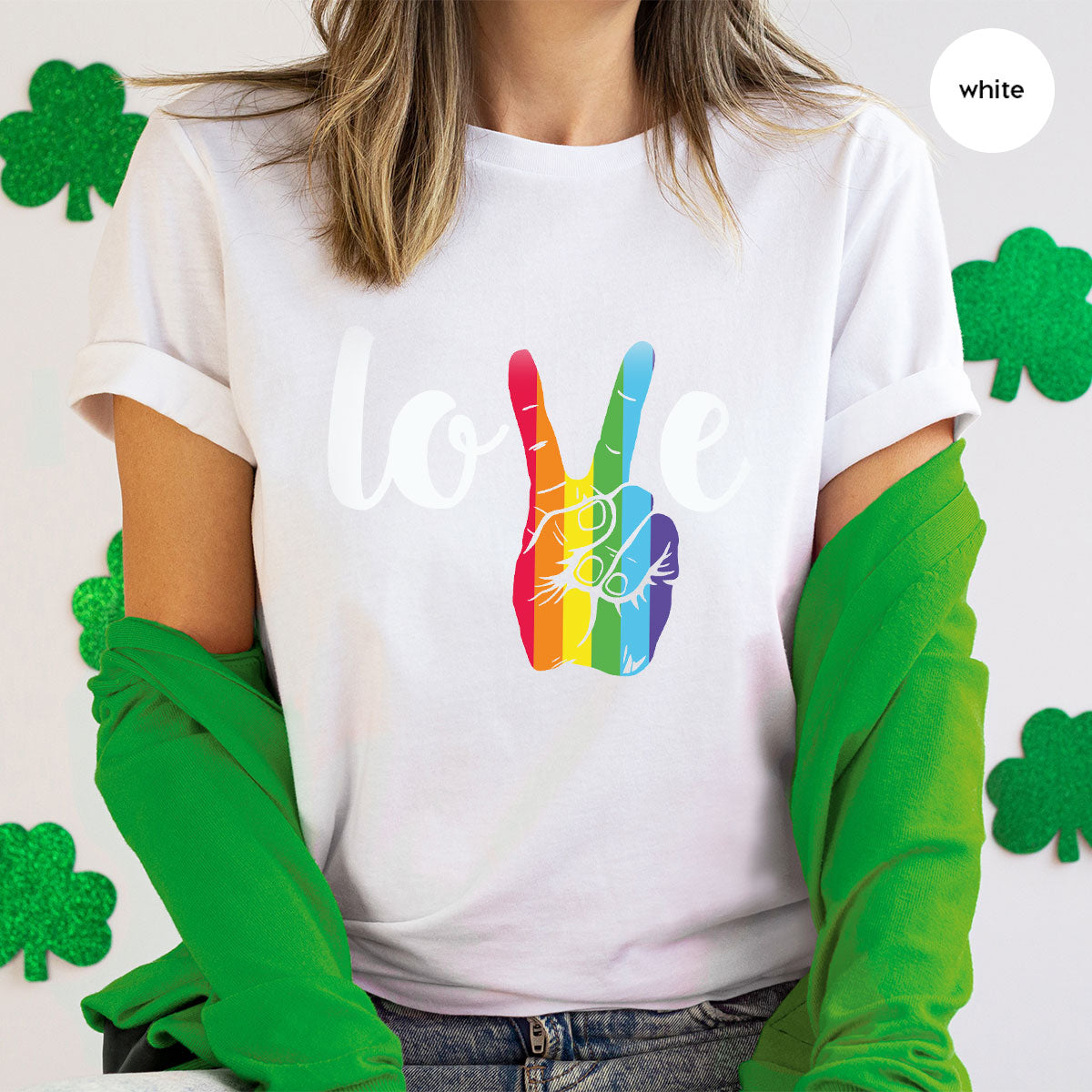 LGBT Love Shirt, Victory T-Shirt, Pride Tee, Glory product image 45
