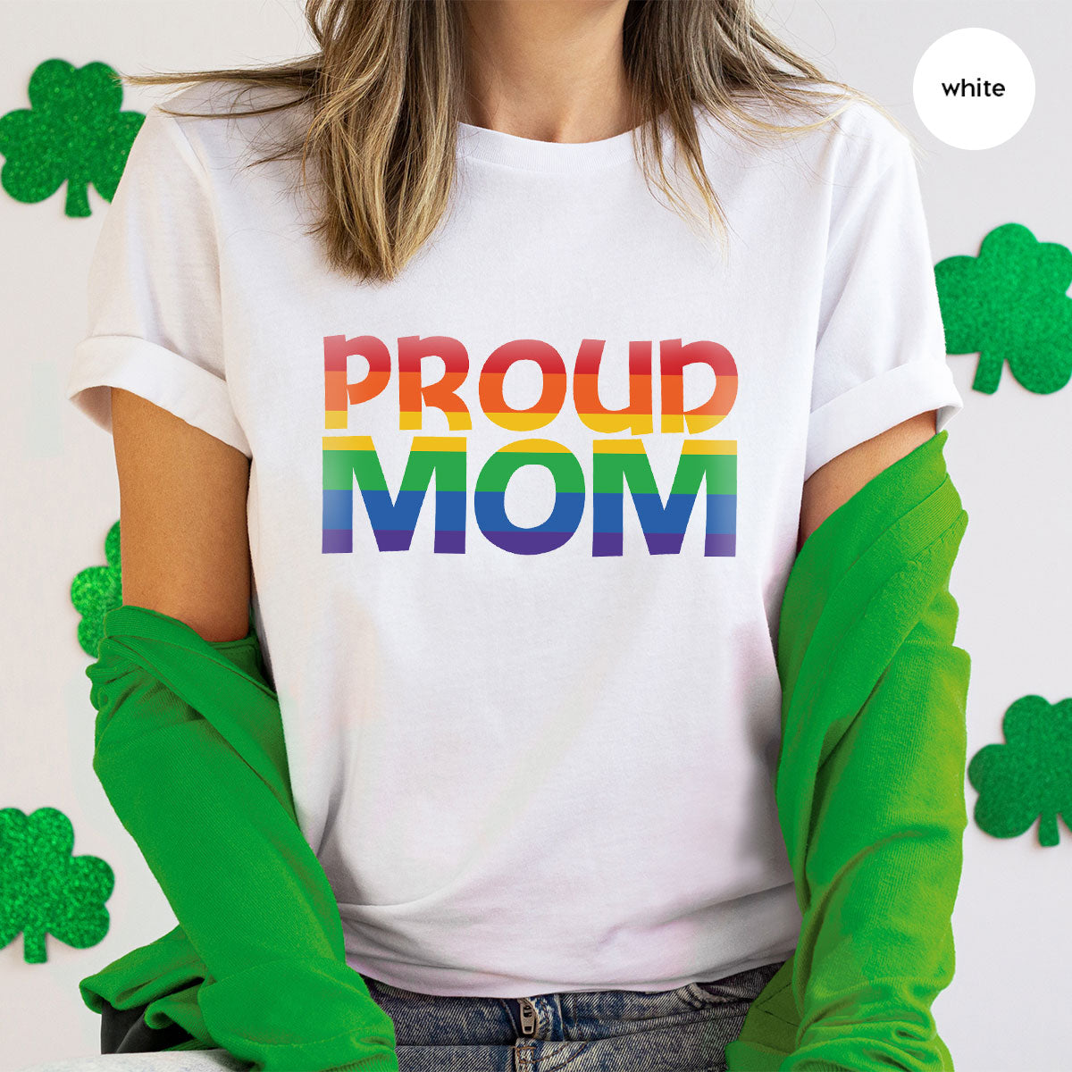 Proud Mom Shirt, LGBT T-Shirt, Tee product image 55