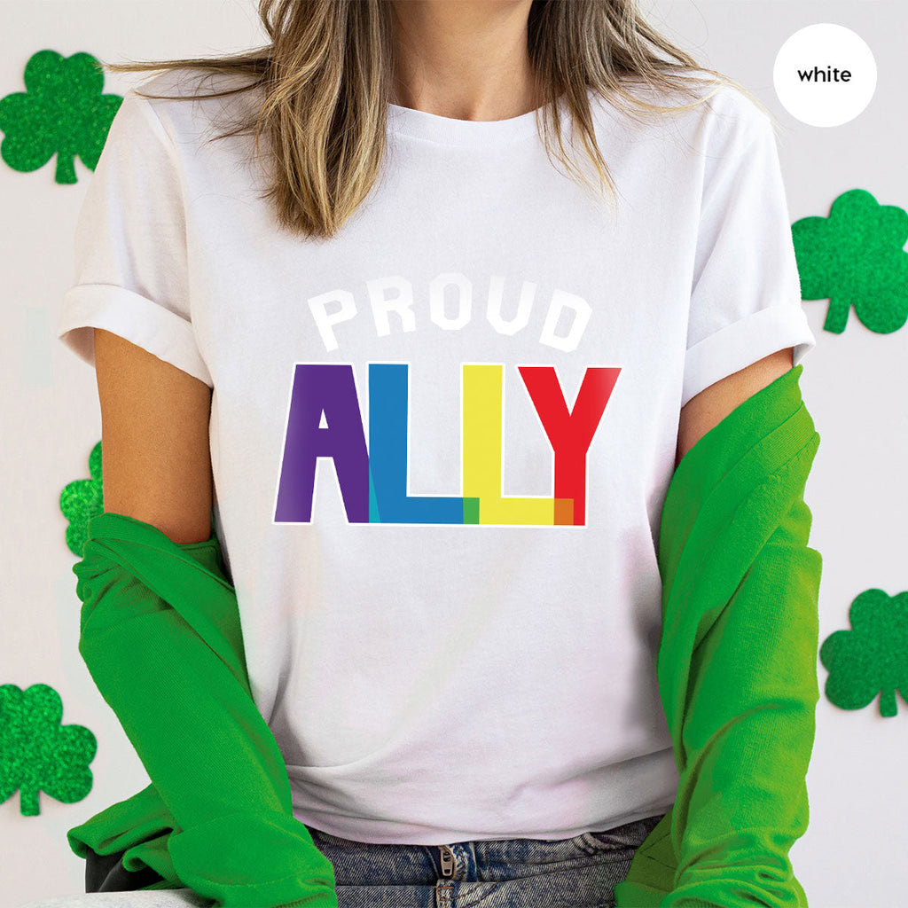 Proud Ally Shirt, LGBT T-Shirt, Tee product image 54